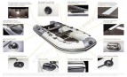 Надувная лодка Ривьера 3600 СК Компакт камуфляж