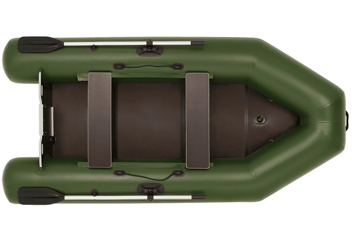 Надувная лодка  Фрегат 300 EК л/п зеленая