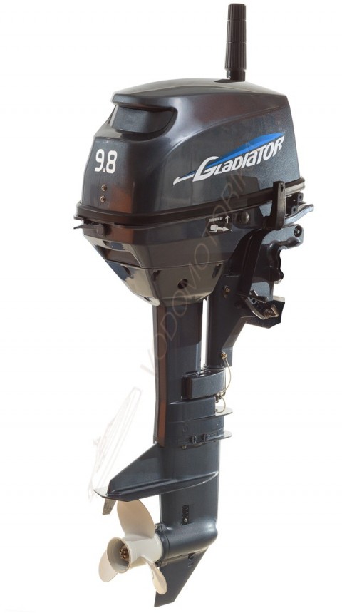 Лодочный мотор GLADIATOR G9,8FHS 9.8 л.с. двухтактный