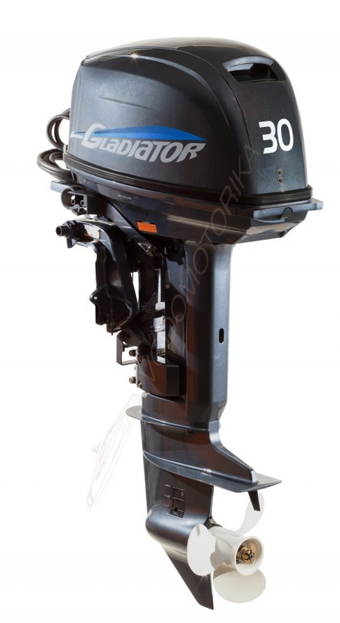 Лодочный мотор GLADIATOR G30FHS 30 л.с. двухтактный