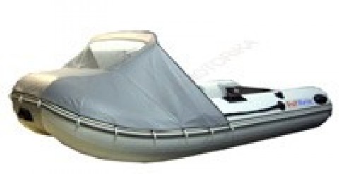 Тент носовой со стеклом для лодок ProfMarine PM 340-360 CL