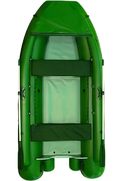 Надувная лодка Фрегат M-350 FM Lux зеленый (Valmex)