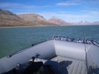 Тент ходовой на лодки Ротан 420, 420М сине-серый камуфляж