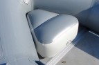 Надувное сиденье в нос лодки Badger 55х47х30 см Olive
