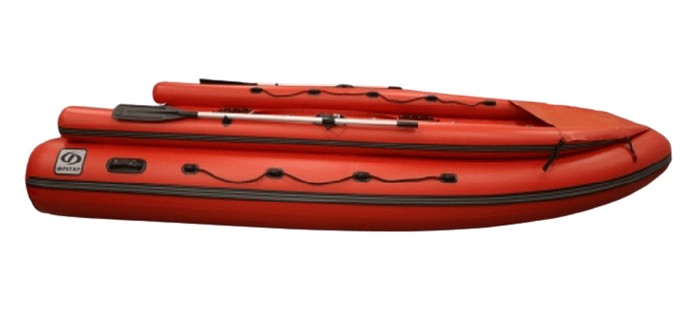 Лодка надувная Фрегат М-430 FM Jet (красный) Valmex