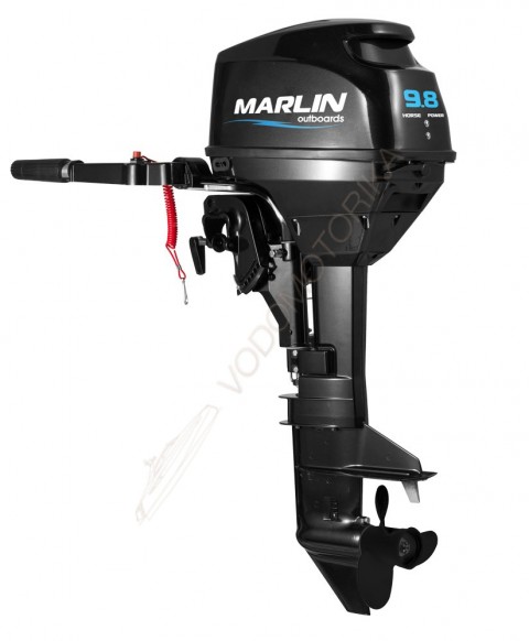 Лодочный мотор MARLIN MP 9.8 AMHS 9.8 л.с. двухтактный