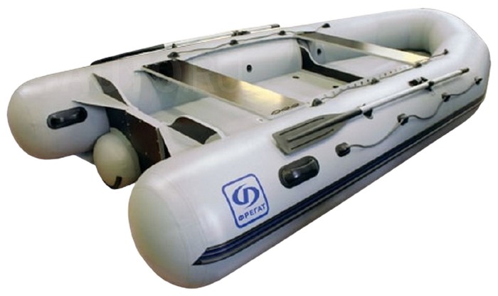Надувная лодка Фрегат M-430 FM Light Jet (серая)
