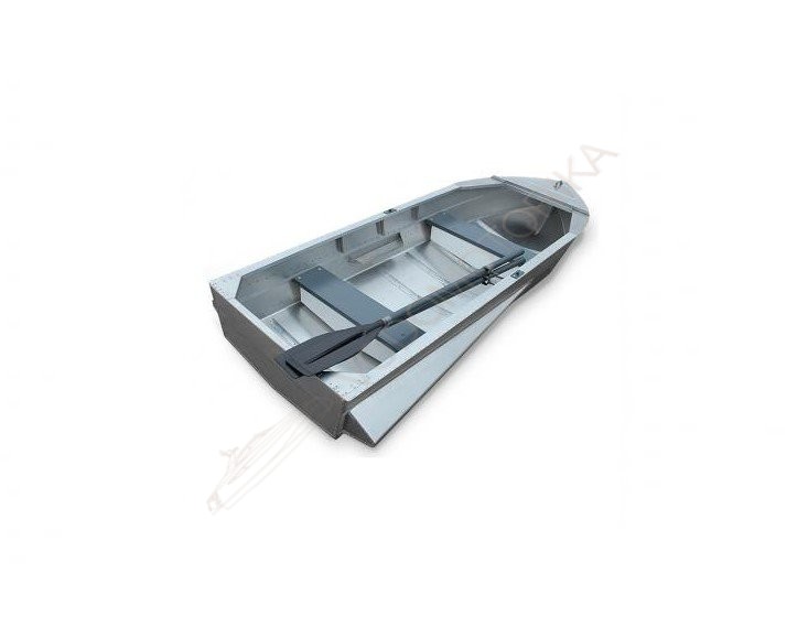 Алюминиевая лодка Малютка-Н 2.9м с булями