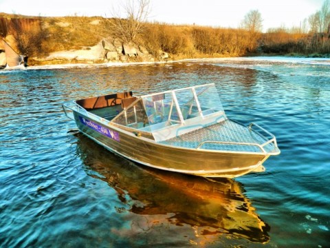 Алюминиевый катер WYATBOAT Wyatboat-430 Pro