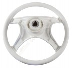 Рулевое колесо LAGUNA белый обод и спицы д. 335 мм Volanti Luisi