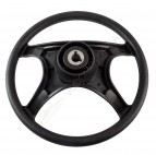 Рулевое колесо LAGUNA черный обод и спицы д. 335 мм Volanti Luisi