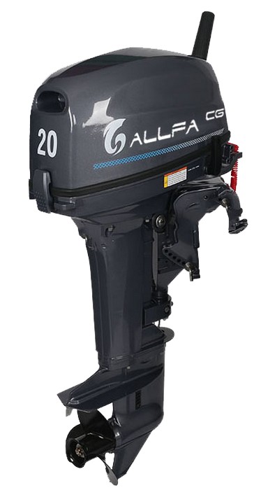 Лодочный мотор ALLFA CG T20 (20 л.с. двухтактный)